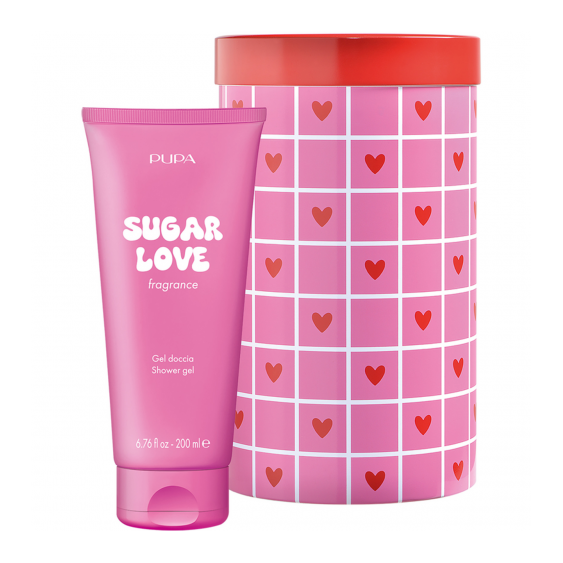 Pupa Happy Box Sugar Love - Gel Doccia 200 Ml + Confezione In Metallo