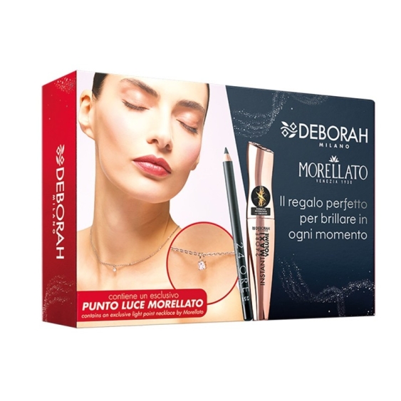 Deborah Mascara Instant Maxi Volume + Matita Occhi 24 Ore + Collana Morellato