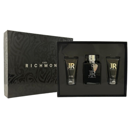 John Richmond Black Metal - Eau De Parfum 100 Ml Vapo + Lozione Corpo 50 Ml + Gel Doccia 50 Ml da Donna