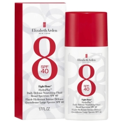 Elizabeth Arden Eight Hour Hydraplay Daily Defense Nourishing Fluid Broad Spectrum Spf40 50 Ml