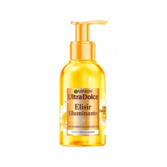 Garnier Ultra Dolce Elisir Illuminante - Siero Schiarente ad Azione Graduale alla Camomilla & Miele Di Fiori 120 ml