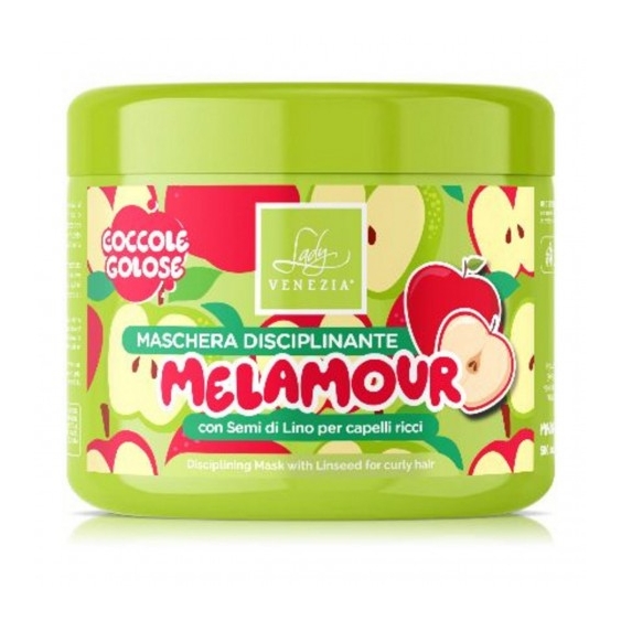 Lady Venezia Melamour - Maschera Disciplinante per capelli ricci 500 ml