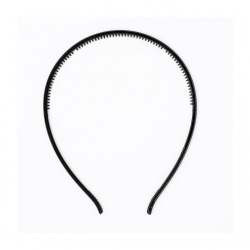 Ib Fashion Hair S027N - Cerchietto Tartaruga Nero Per Capelli da 0,4 cm