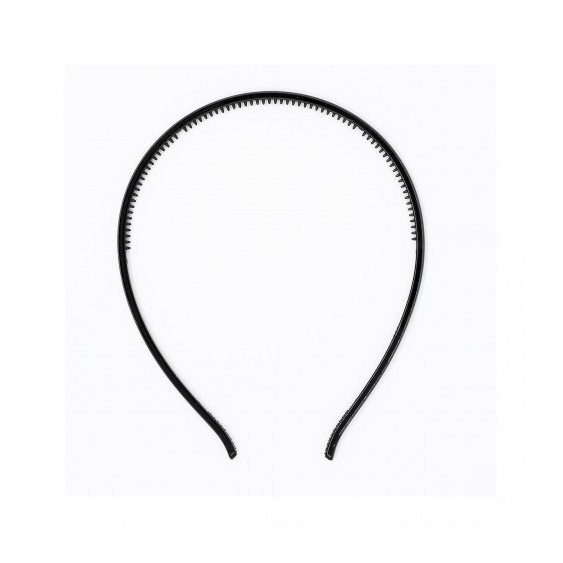 Ib Fashion Hair S027N - Cerchietto Tartaruga Nero Per Capelli da 0,4 cm
