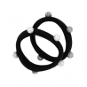 Ib Fashion Hair 503 - 2 Elastici Per Capelli con Palline