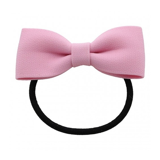 Ib Fashion Hair Ferma Coda Con Fiocco Rosa