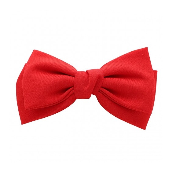 Ib Fashion Hair Fermaglio Con Fiocco Rosso