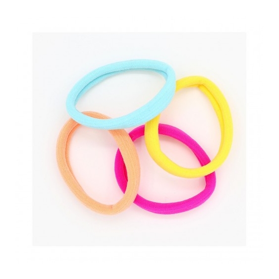 Ib Fashion Hair S004/4 - 4 Elastici Per Capelli Colorati