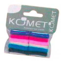 Komet 7030 - 12 Elastici Piccoli In Spugna Colorati