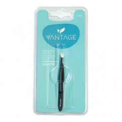 Vantage GM010 - Pinzetta Piatta con Finiture in Canna di Fucile