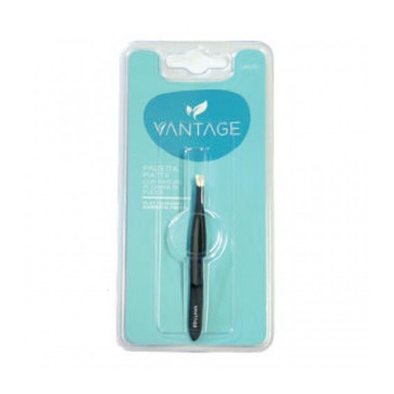 Vantage GM010 - Pinzetta Piatta con Finiture in Canna di Fucile