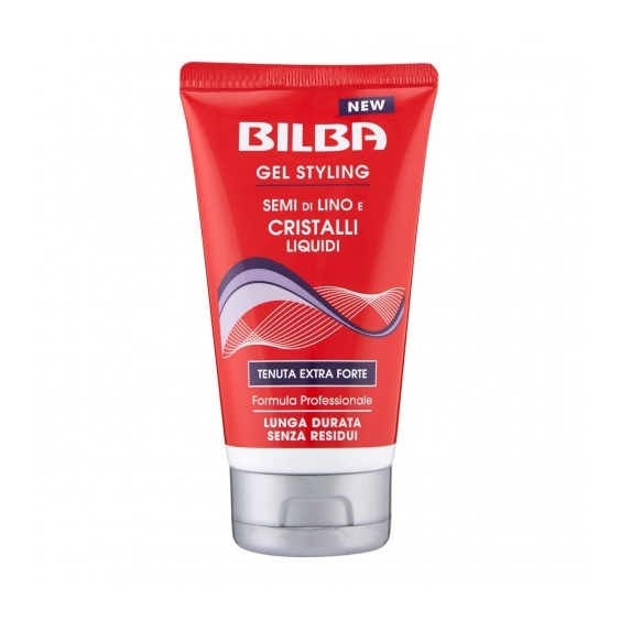 Bilba Gel Styling Ai Semi Di Lino E Cristalli Liquidi A Tenuta Extra Forte 150 ml