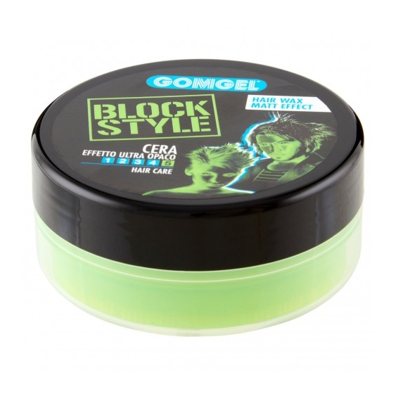 Gomgel Block Style - Cera Effetto Ultra Opaco 100 ml