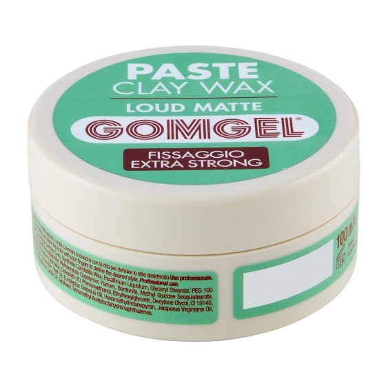 Gomgel Paste Clay Wax Loud Matte - Fissaggio Extra Strong 100 Ml
