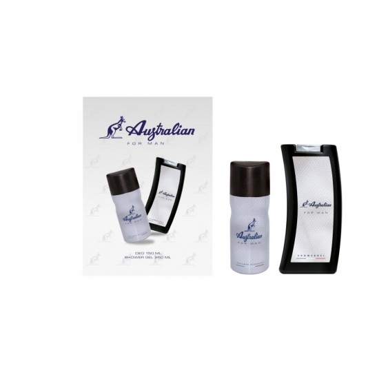 Australian For Man Bianco - Deodorante 150 ml + Shower Gel 250 ml