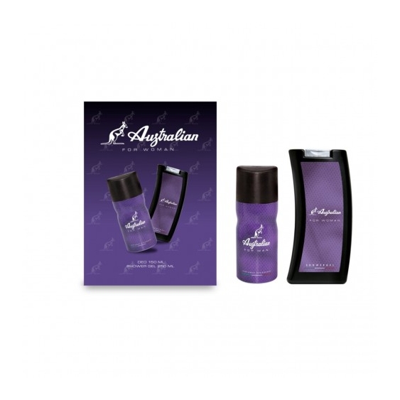 Australian For Woman Viola - Deodorante 150 ml + Shower Gel 250 ml