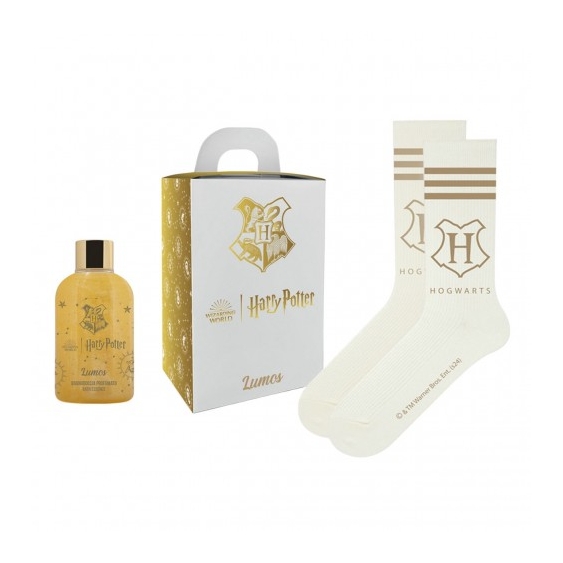 Diamond Harry Potter Lumos - Bagnodoccia Profumato 300 ml + Calzini Hogwarts
