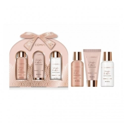 Face Complex Vaniglia E Amber - Shower Gel 100 Ml + Body Lotion 100 Ml + Hand Cream 30 Ml 