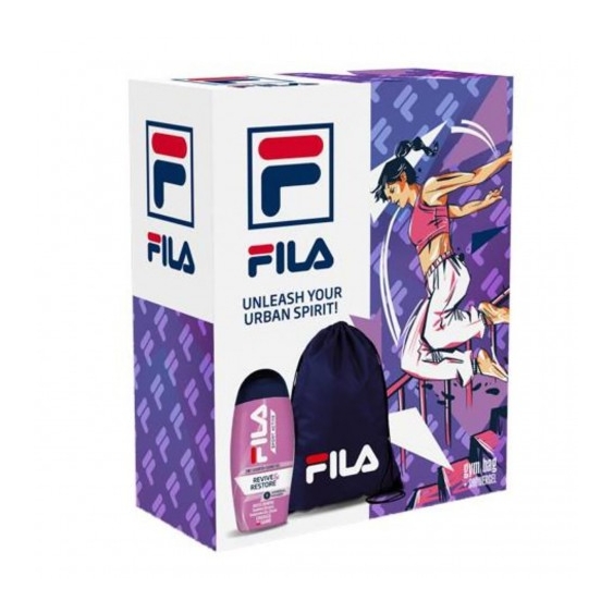 Fila Unleash Your Urban Spirit Donna - Gel Doccia 250 Ml + Gym Bag
