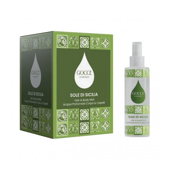 Gocce Di Napoleon Sole Di Sicilia - Hair & Body Mist 200 ml + Shower Gel 150 Ml