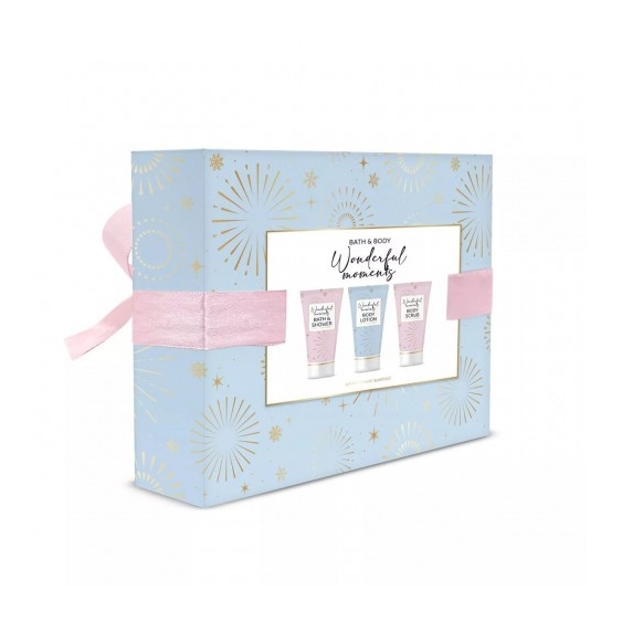 Treffina Wonderful Moments - Gel doccia 50 Ml  + Lozione Corpo 50 Ml + Scrub Corpo 50 Ml