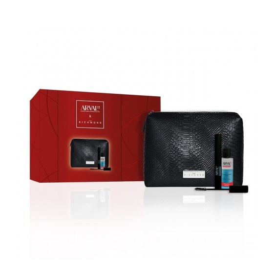 Arval E Richmond Active Colors Makeup - Mascara Extreme Waterproof + Magic Cleanser + Beauty bag
