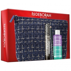 Deborah Mascara Like a Pro a Tint + Matita occhi 24ore + struccante bifasico + Pochette