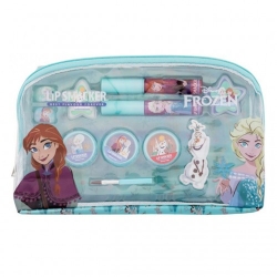 Lip Smacker Disney Frozen - 2 Lucidalabbra + 3 Creme Shimmer + 2 Lucidalabbra + 2 Anelli + Portachiavi Olaf + Borsetta