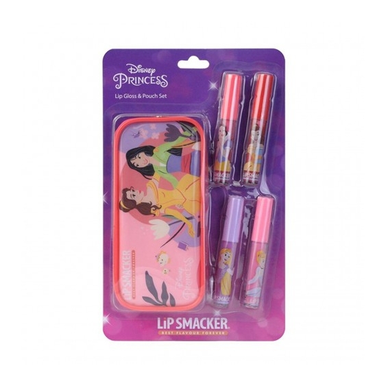 Lip Smacker Disnet Princess - Beauty Case + 4 Lucidalabbra