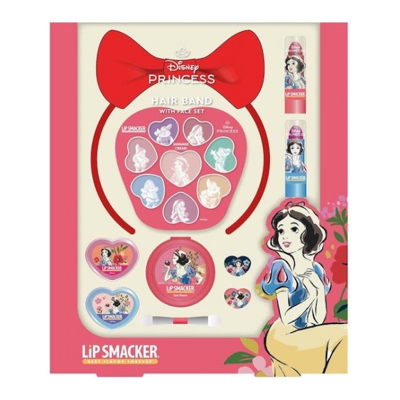 Lip Smacker Disney Princess Hair Band With Face Set - Fascia per capelli + make up
