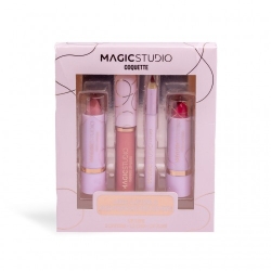 Magic Studio Coquette - 2 rossetti + Lip Liner + Lip Gloss