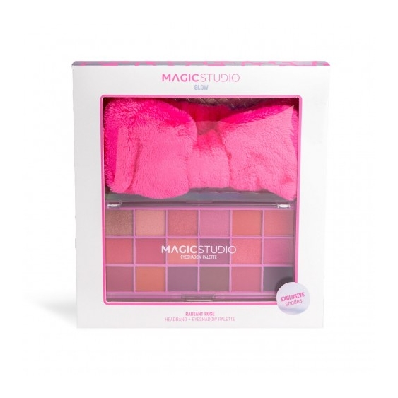 Magic Studio Radiant rose - Fascia per Capelli + Palette Ombretti