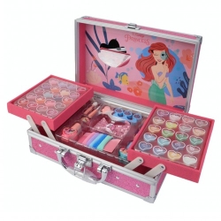Markwins Valigia Dei Trucchi Makeup Traincase - 20 Creme Scintillanti + 20 Lucidalabbra + Balsamo Labbra + 2 Smalti Per Unghie