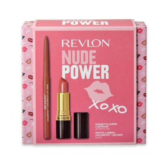 Revlon Nude Power - Rossetto Labbra + Matita Labbra Nude