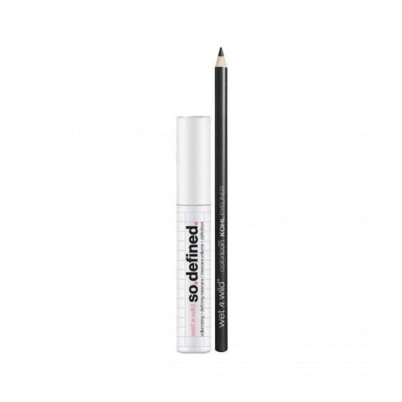 Wet N Wild Sguardo Definito e Voluminoso - Mascara So defined + Eyeliner Kohl
