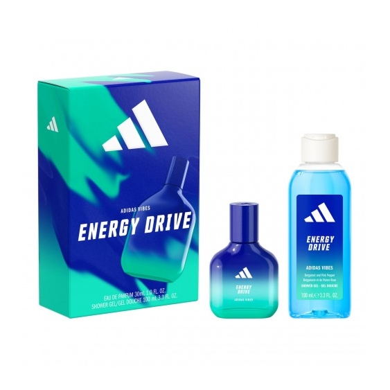 Adidas Energy Drive - Eau de Parfum 30 ml Vapo + Shower Gel 100 ml