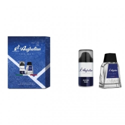 Australian For Man Blu - After Shave 100 ml + Schiuma da barba 150 ml