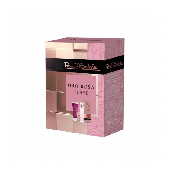 Balestra Cofanetto Oro Rosa Femme - Eau de Parfum 100 ml + Crema Corpo 100 ml