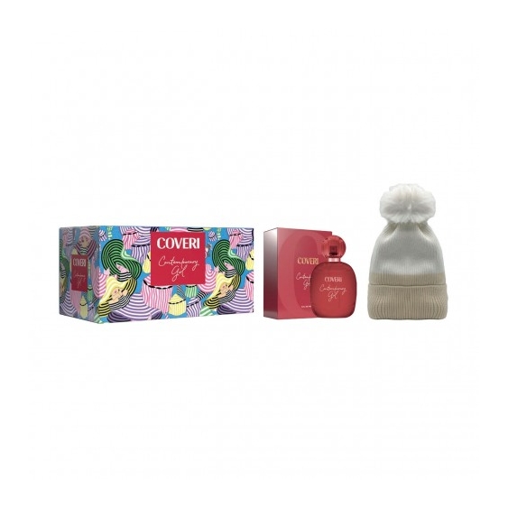 Enrico Coveri Contemporary Girl - Eau de Parfum 100 ml + Cappellino con Pompon