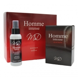 M&D Homme Intense - Eau de Toilette Uomo 100 ml + Bagnodoccia 100 ml