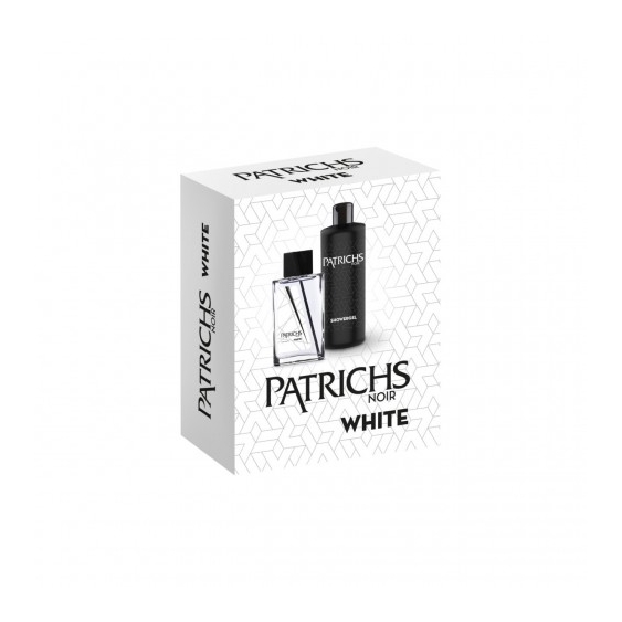 Patrichs Noir White - Eau de Toilette 100 ml + Gel Doccia 200 ml
