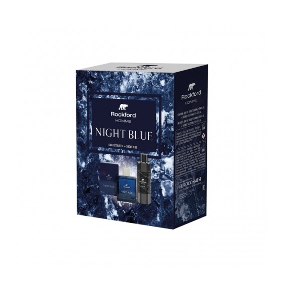 Rockford Homme Nightblue - Eau de Toilette 100 ml + Gel Doccia 250 ml