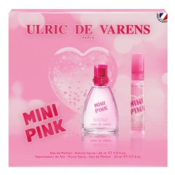 Ulric De Varens Mini Pink - Eau de Parfum 25 ml Vapo + Vaporizzatore da viaggio 20 ml