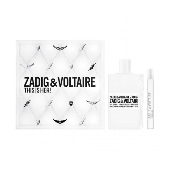 Zadig & Voltaire This Is Her - Eau de Parfum Donna 100 ml + Vaporizzatore da viaggio 10 ml