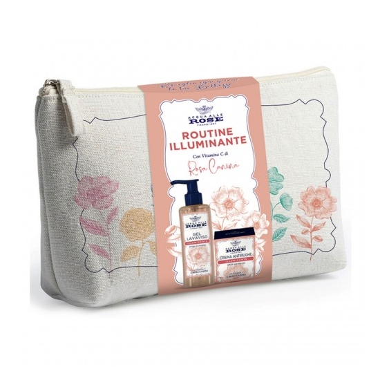 Acqua Alle Rose Routine Illuminante - Gel Lavaviso Illuminante 200 ml + Crema Antirughe Illuminante 50 ml