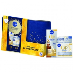 Nivea Routine Q10 - Siero + Crema + Pochette