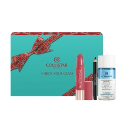 Collistar Cofanetto Twist Balmy Gloss + Mini Professionale Matita Occhi + Struccante Occhi-Labbra