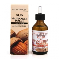 Face Complex Olio di Mandorle Dolci Puro - Elasticizzante Corpo Naturale 100 ml