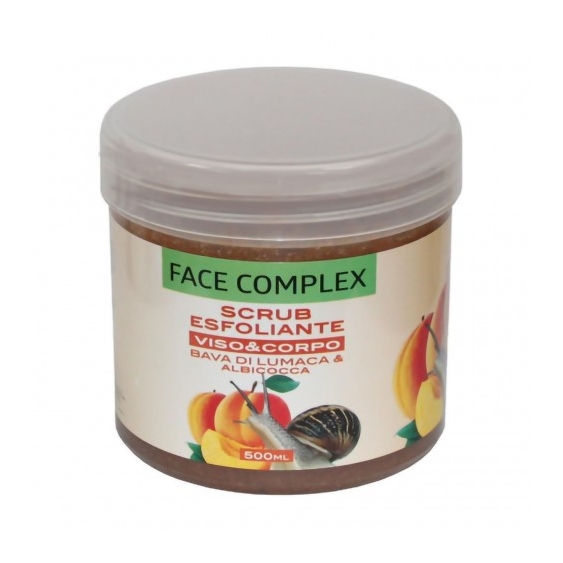 Face Complex Scrub Esfoliante Viso&corpo Alla Bava Di Lumaca E Albicocca 500 ml