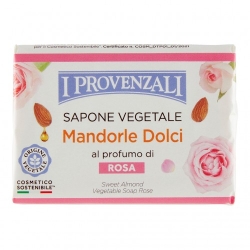 I Provenzali Sapone Vegetale Mandorle Dolci Al Profumo Di Rosa 100 gr